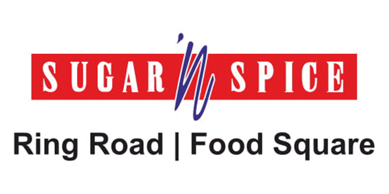 Sugar N Spice Food Square Banner