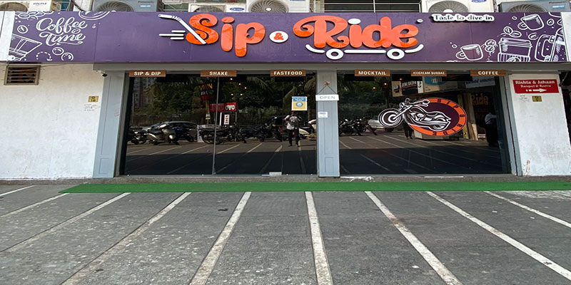 Sip & Ride Banner