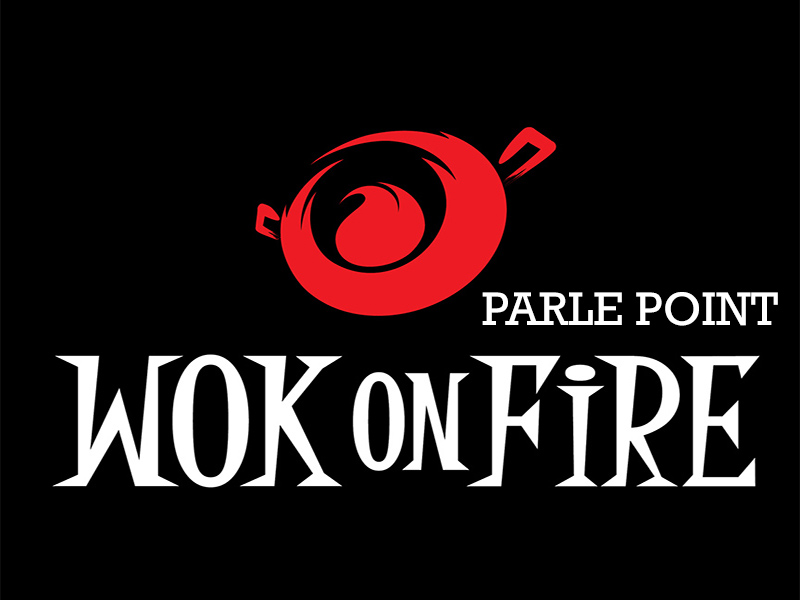 Wok On Fire Banner