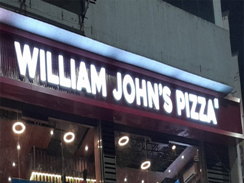 William John's Pizza Banner