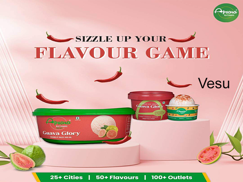 Apsara Ice Creams Banner
