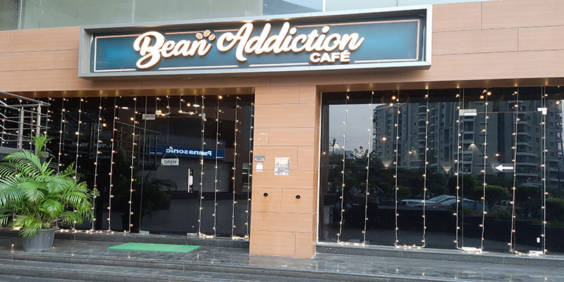Bean Addiction Cafe Banner