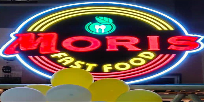 Moris Fast food Banner
